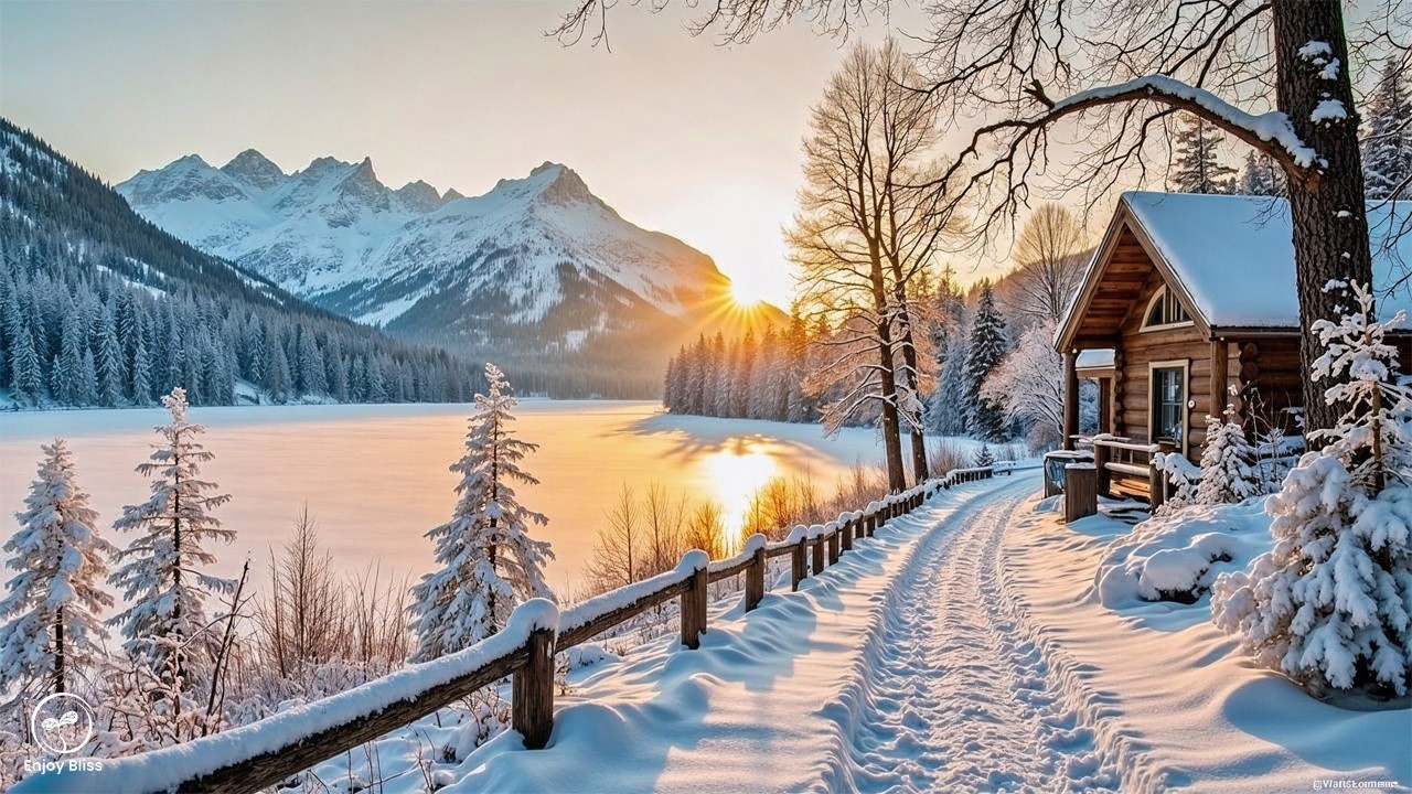 Peaceful Relaxing Music 2026 ❄️ Calming Sounds for Stress Relief and Mental Peace