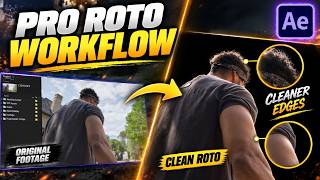 Full My Professional Rotoscoping Workflow in After Effects | Clean VFX Composites Update