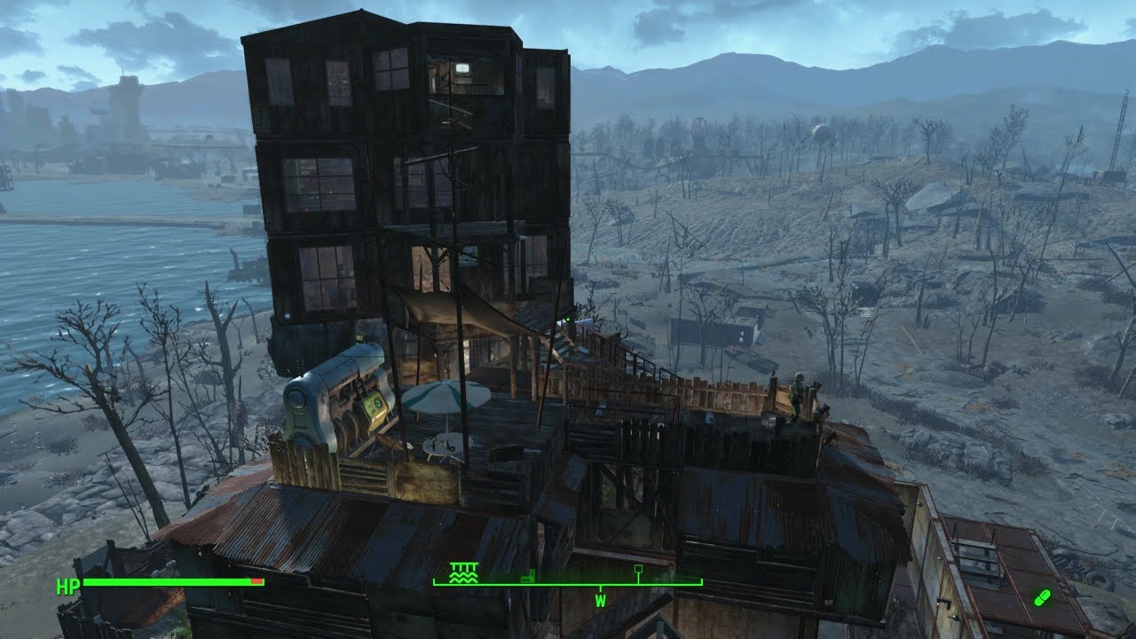 Kingsport Lighthouse Fallout 4 Settlement Build Tour YouTube
