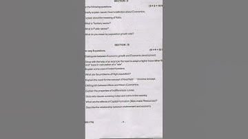 APOSS intermediate Economics question paper 2023