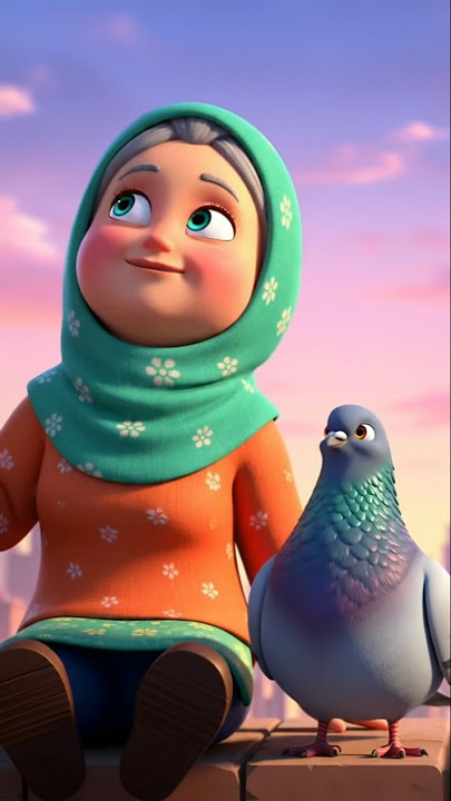 Dadi ore kabutor ki dosti |#shortvideo #ytshort #youtubeshort #cartoonshorts #shorts