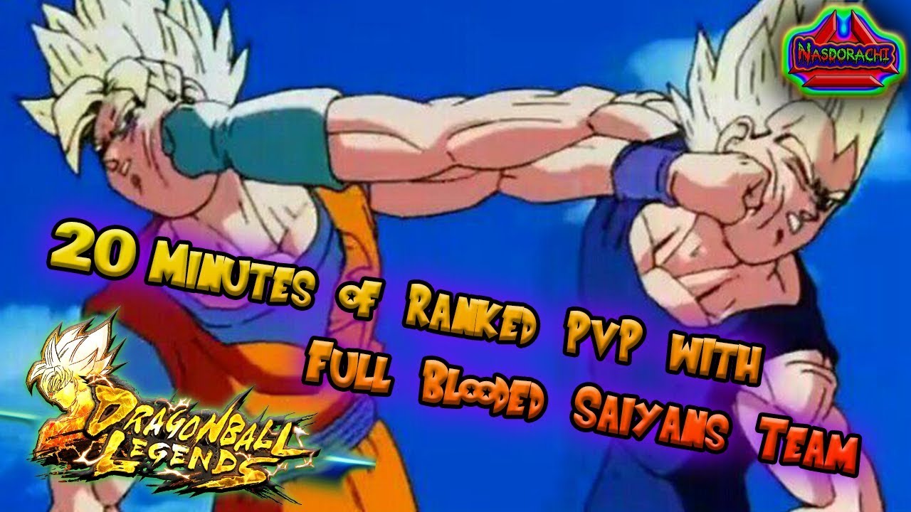 20 Minutes of Ranked PvP using Full Blooded Saiyans - Crazy Comebacks - Dragon Ball Legends