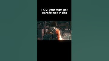 POV your team got the hardest titles in cod 💀#warzone #cod #callofduty #mw3