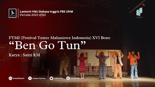 BEN GO TUN - FTMI XVI BONE - LenterA HMJ Bahasa Inggris FBS UNM