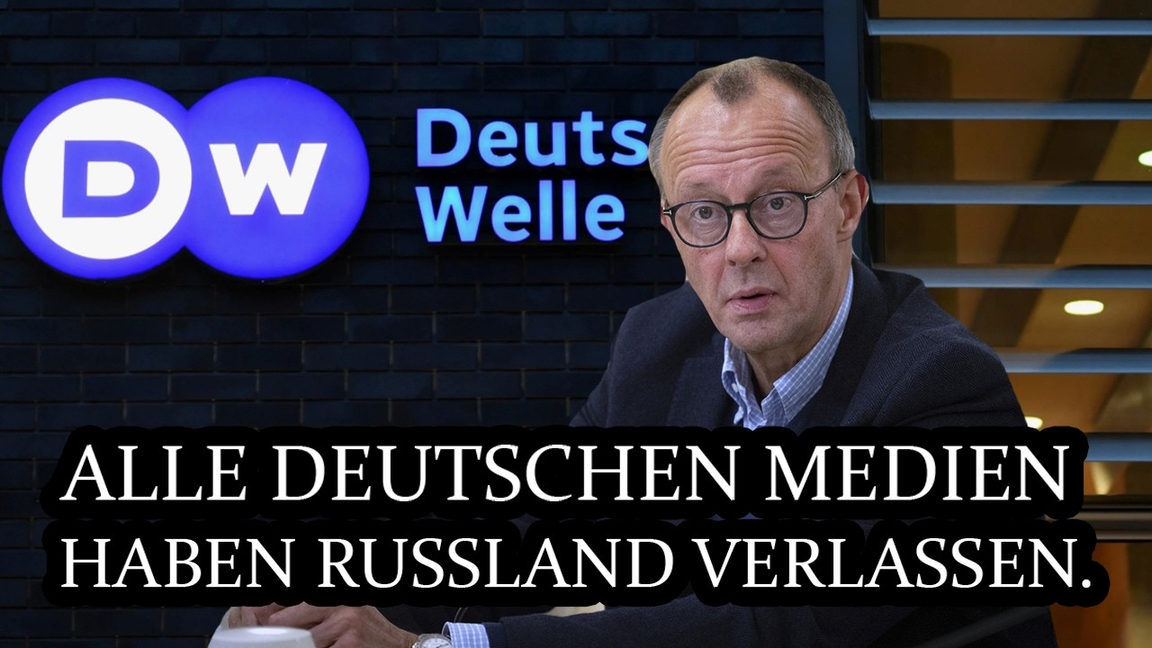 Die Deutschen sind entsetzt über Putins Reaktion. Russland hat alle deutschen Medien ausgewiesen!