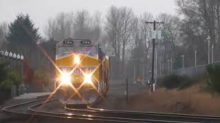 NorthBound UP 7284 12-3-2017