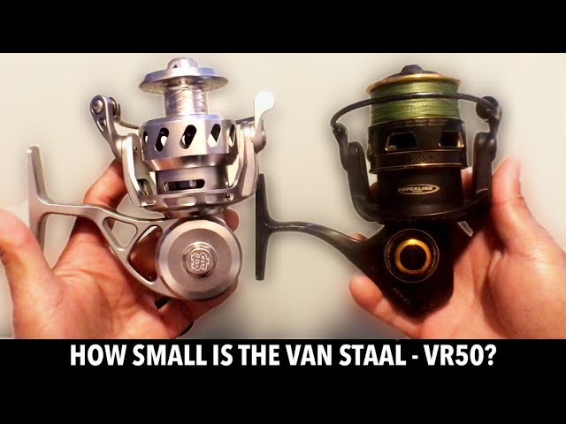 Side By Side: Van Staal VR50 and VR150 Spinning Reels