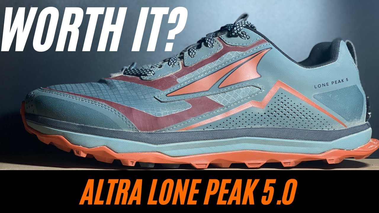 Altra Lone Peak 5 trail shoe review | Is it worth it? - YouTube