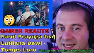 🎮GAMER REACTS - Farel Prayoga feat Lutfiana Dewi - Tompo Loro (ANEKA SAFARI)