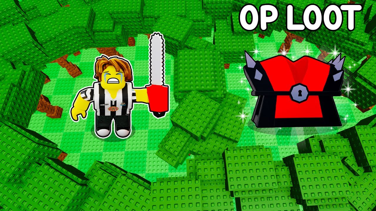 cutting down EVERY TREE in Roblox cut trees...
