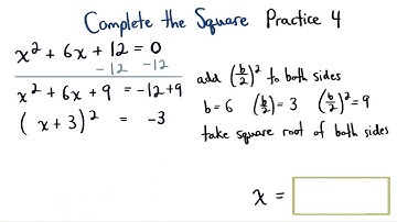 Complete the Square Practice 4 - Visualizing Algebra