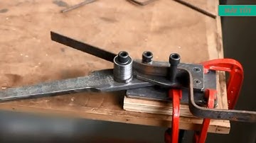 Hướng dẫn làm công cụ uốn thanh sắt