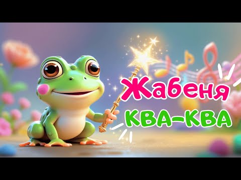 ЖАБЕНЯ СПІВАЄ КВА СПІВАЙМО РАЗОМ Дитячі Пісні Щебетунчик