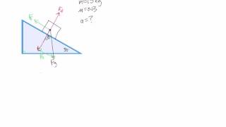 Physics 20: 3.7 Inclined Planes