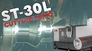 Haas ST-30L Cutting 4140 - Rough to Finish - Haas Automation, Inc.