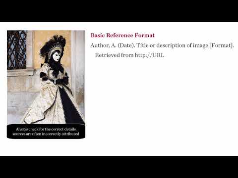 Referencing Online Images