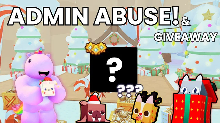 Waiting for ADMIN ABUSE & UPDATE in Pet Simulator 99!