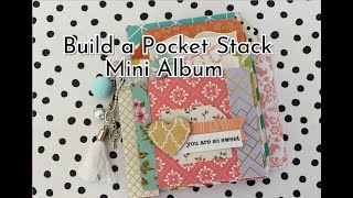 Triple Pocket Mini Album · How To Make A Scrapbook · Papercraft on