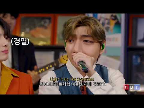 다이너마이트 라이브 망친 방탄소년단