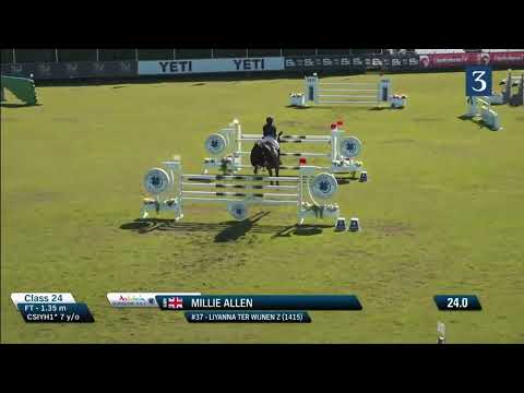 Liyanna ter Wijnen CSIYH 7 year old Vejer de la Frontera 1st place