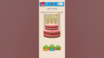 Level 134 - Light the candles | IQ Boost | #walkthrough #viral #iqboost #trending
