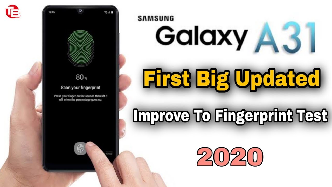 Samsung A31 Fingerprint Test With New Update