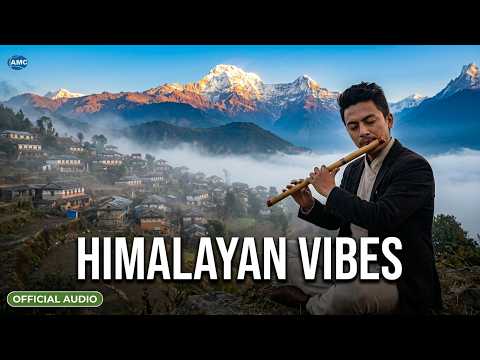 Village Melody | Nepali Folk Instrumental Music | Peaceful Village & Himalayan Vibes
