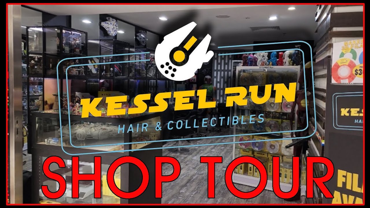KESSEL RUN HAIR & COLLECTIBLES SHOP TOUR - WESTFIELD MARION, SOUTH AUSTRALIA