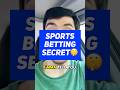 Top Sports Betting Secret for Winning Bets 🏆