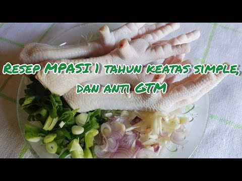 Mpasi Ceker Ayam 1 Tahun