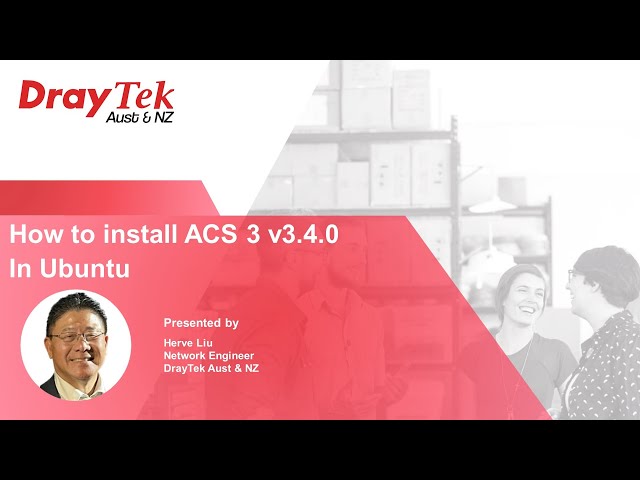 How to install ACS 3 v3.4.0 in Ubuntu