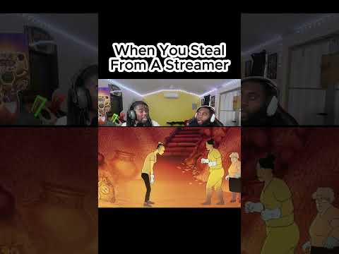 When You Steal From A Streamer #shorts #horror #xqc #meatcanyon #smokecountyjk #viral #animation