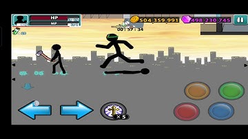 Traveling Level 258 (single mode) in 6 minutes EPIC FIGHT!!! (Anger of Stick 5 Zombie)