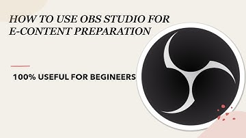 HOW TO USE OBS FOR CREATING E-CONTENT??//STEP TO STEP EXPLANATION//IN TAMIL//ECPHARMACOLOGY