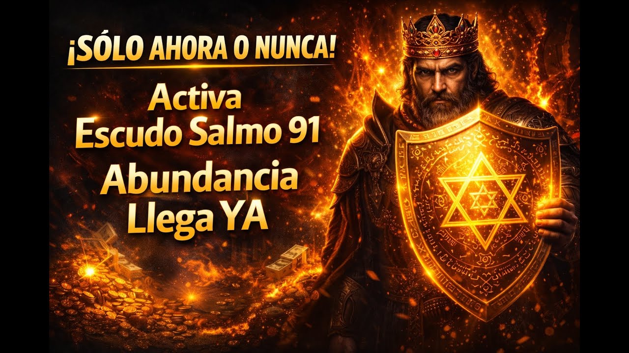 ¡SÓLO AHORA O NUNCA! Activa Escudo Salmo 91 y Abundancia Llega Ya