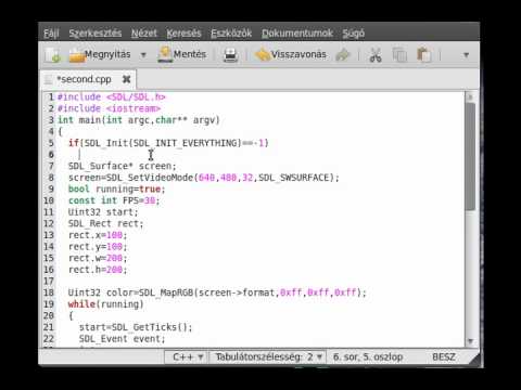 SDL tutorial 14 - error checking