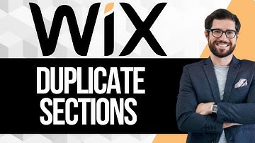 How to Duplicate Sections on Wix