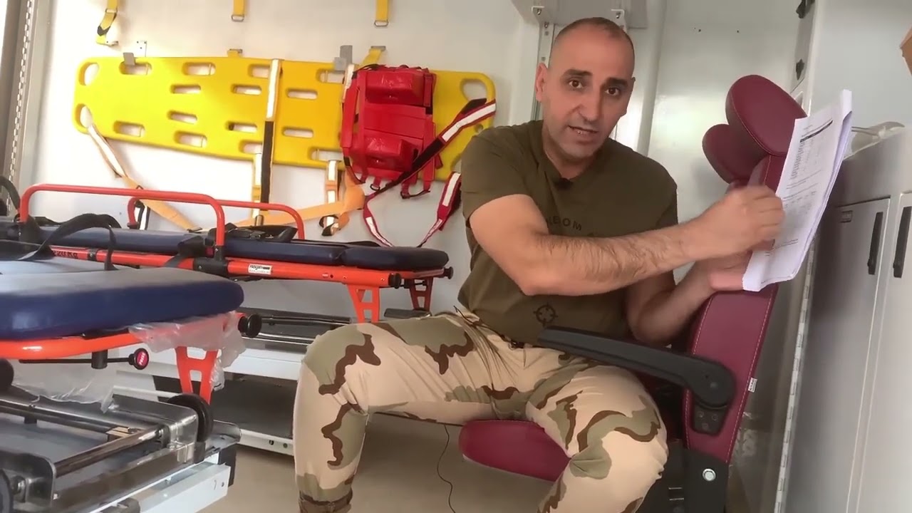 الادوية الطارئة وإنعاش السوائل في عجلة الاسعاف