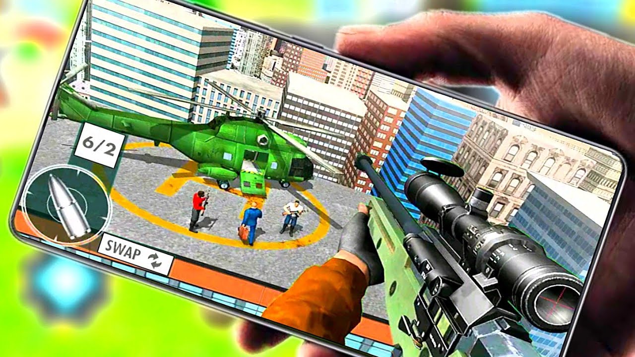 City Sniper Gun Shooter Mission - Ultimate Sniper Action Game Level 15 to 24 #2 👉 ANDROID GAMEPLAY