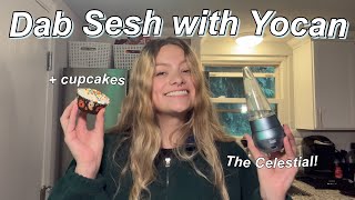 DAB SESH + BAKING CUPCAKES