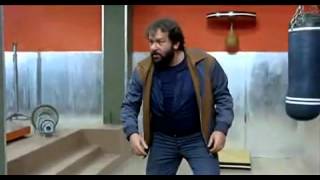 Altrimenti ci arrabbiamo scena epica in palestra con Bud Spencer e Terence Hill