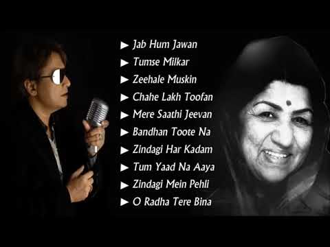 Golden Collection Of Lata Mangeshkar Shabbir Kumar Evergreen Bollywood Songs