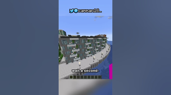 someone spent 10 years building a city in minecraft...