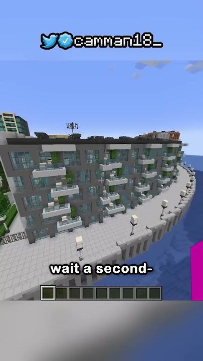 someone spent 10 years building a city in minecraft...