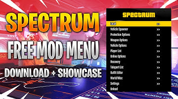 SPECTRUM v2 FREE MOD MENU | GTA V 1.53 | FREE DOWNLOAD + SHOWCASE | UNDETECTED #GTA MOD MENU