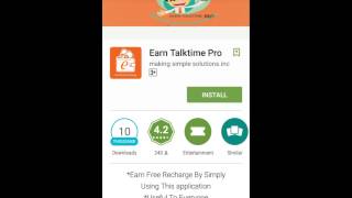 How to Earn talktime for free screenshot 3