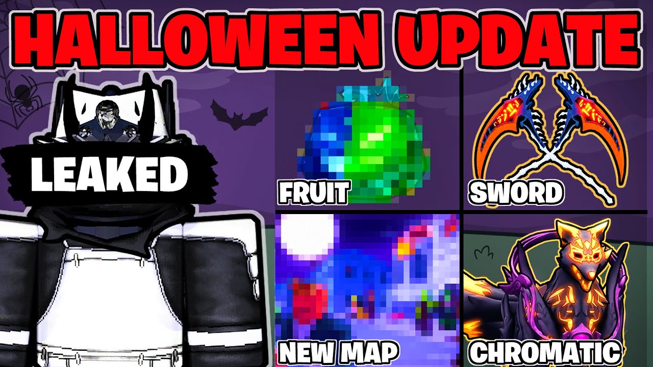 Они слили обновление на Хэллоуин в Blox Fruits..