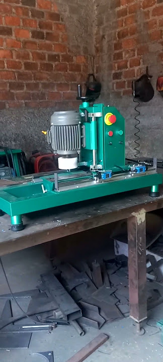 mesin asah mini otomatis pengasah pisau potong singkong