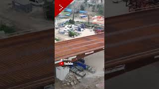 Nuovo ponte a Firenze, completato il posizionamento sull'Arno