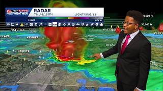 Tracking Storms: Louisiana's weather forecast brings daily afternoon storms and heat
